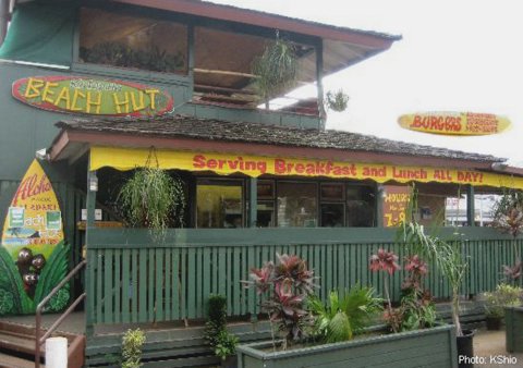 Kalapaki Beach Hut restaurant