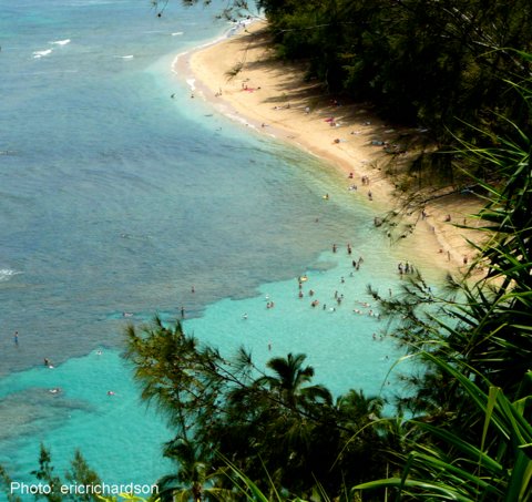 Ke'e Beach